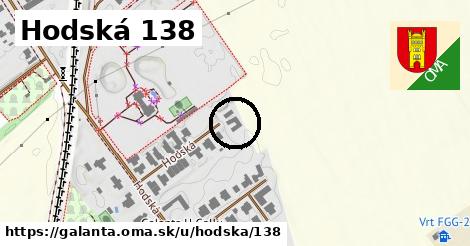 Hodská 138, Galanta