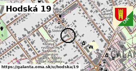 Hodská 19, Galanta