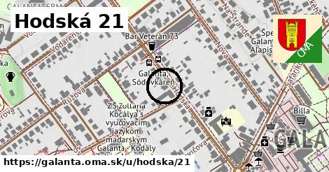 Hodská 21, Galanta