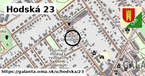 Hodská 23, Galanta