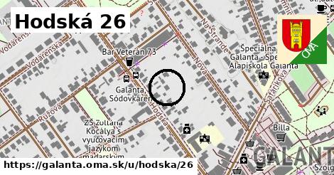 Hodská 26, Galanta