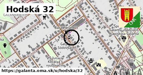 Hodská 32, Galanta