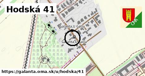 Hodská 41, Galanta