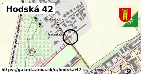 Hodská 42, Galanta