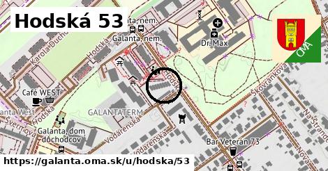 Hodská 53, Galanta