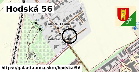 Hodská 56, Galanta