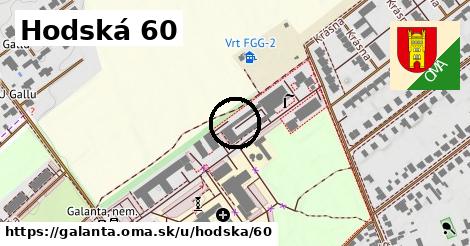 Hodská 60, Galanta