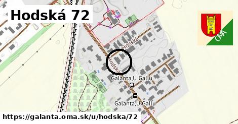 Hodská 72, Galanta