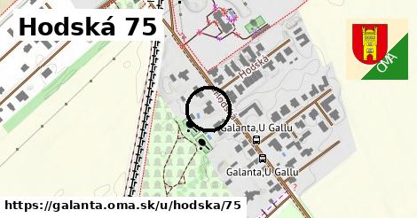 Hodská 75, Galanta