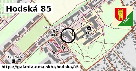 Hodská 85, Galanta