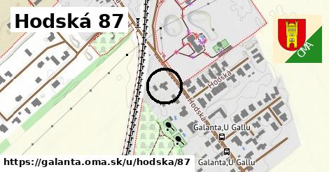 Hodská 87, Galanta