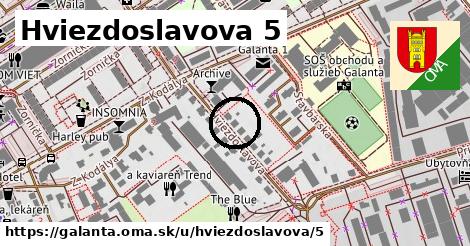 Hviezdoslavova 5, Galanta