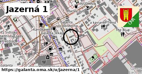 Jazerná 1, Galanta