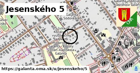 Jesenského 5, Galanta