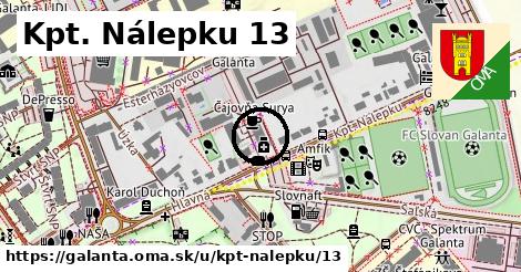 Kpt. Nálepku 13, Galanta