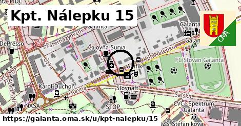 Kpt. Nálepku 15, Galanta