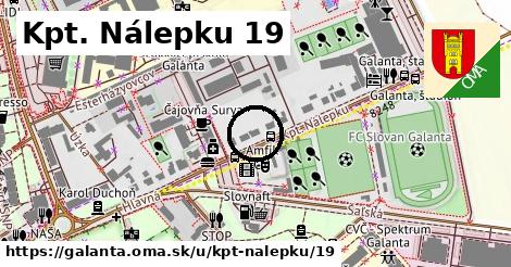 Kpt. Nálepku 19, Galanta