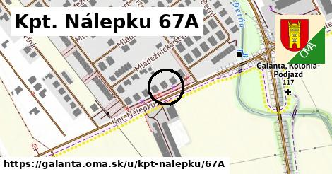 Kpt. Nálepku 67A, Galanta