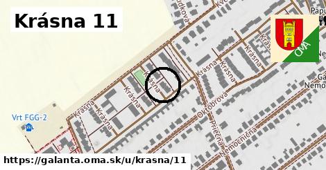 Krásna 11, Galanta