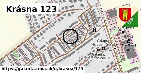 Krásna 123, Galanta