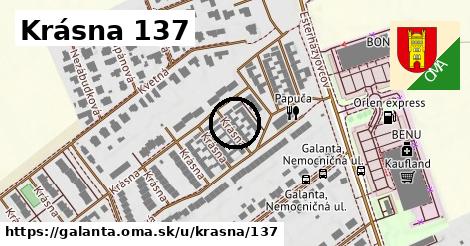 Krásna 137, Galanta