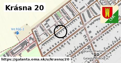 Krásna 20, Galanta