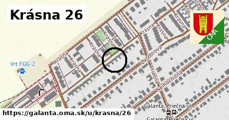 Krásna 26, Galanta