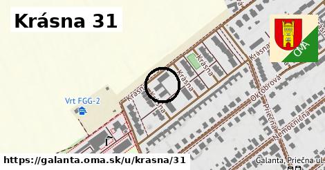 Krásna 31, Galanta