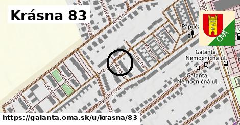 Krásna 83, Galanta