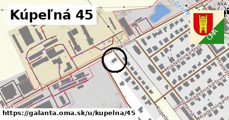 Kúpeľná 45, Galanta