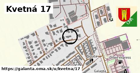 Kvetná 17, Galanta