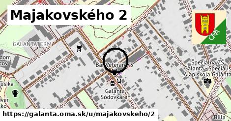 Majakovského 2, Galanta