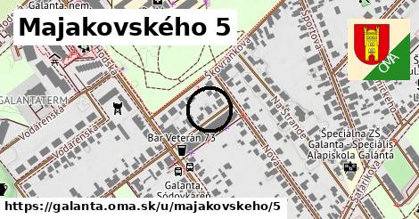 Majakovského 5, Galanta