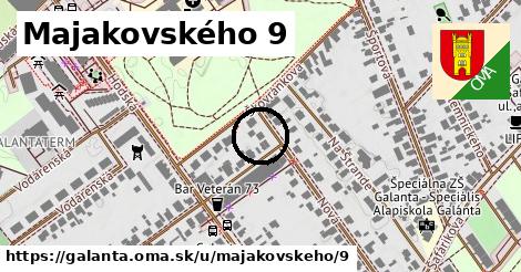 Majakovského 9, Galanta