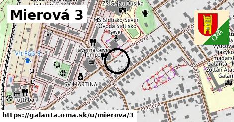 Mierová 3, Galanta