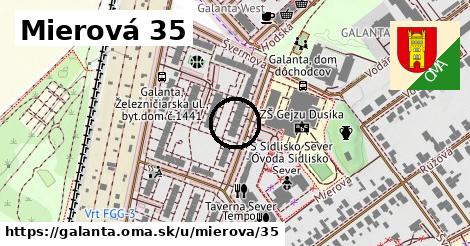 Mierová 35, Galanta