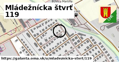 Mládežnícka štvrť 119, Galanta