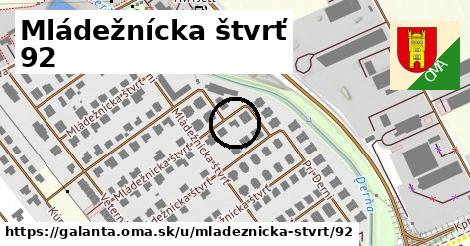 Mládežnícka štvrť 92, Galanta