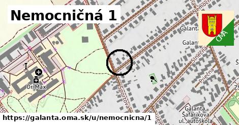 Nemocničná 1, Galanta