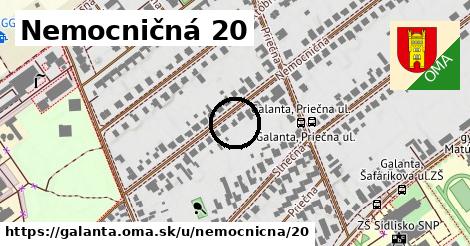 Nemocničná 20, Galanta