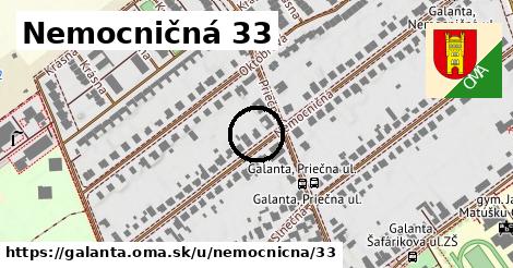 Nemocničná 33, Galanta