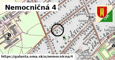 Nemocničná 4, Galanta