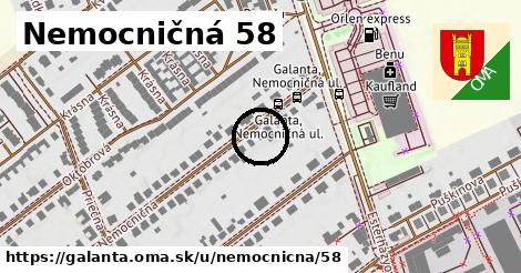 Nemocničná 58, Galanta