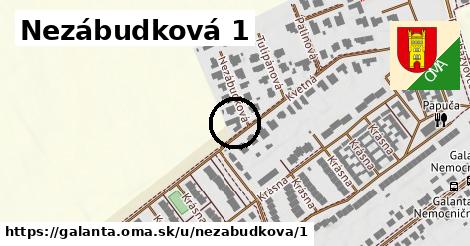 Nezábudková 1, Galanta