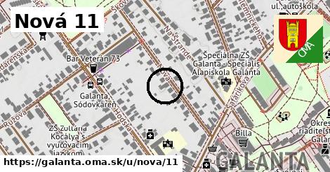 Nová 11, Galanta