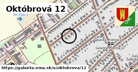 Októbrová 12, Galanta