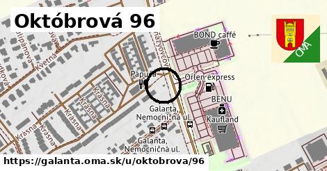 Októbrová 96, Galanta