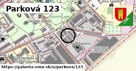 Parková 123, Galanta