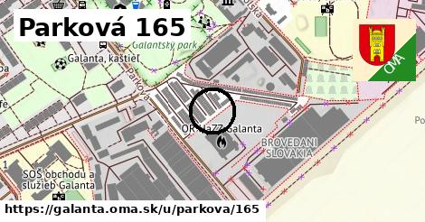 Parková 165, Galanta