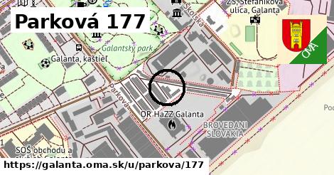 Parková 177, Galanta